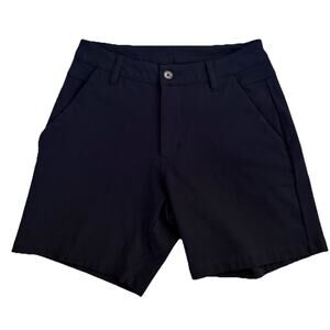 BYLT Premium Basics Everyday Shorts Black Mens Sz 30 Performance Tech Stretch